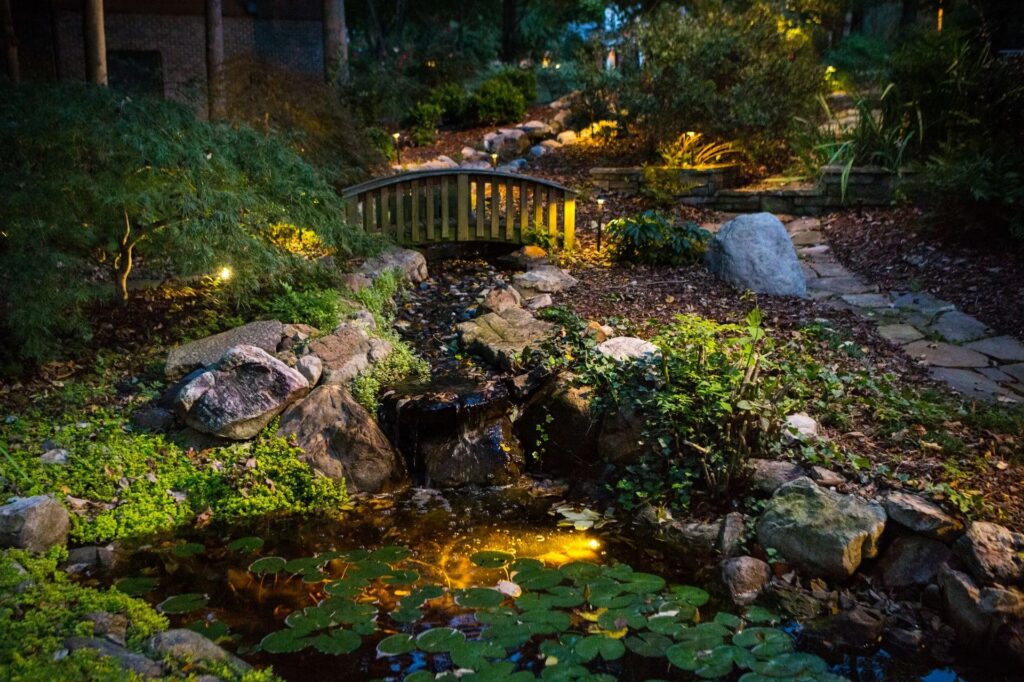 water feature lights